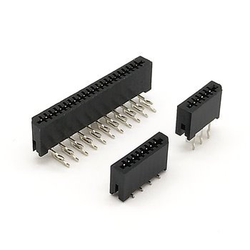 1.00mm(.039") R6827 Series Dual contact FPC/FFC (NON-ZIF) Connector