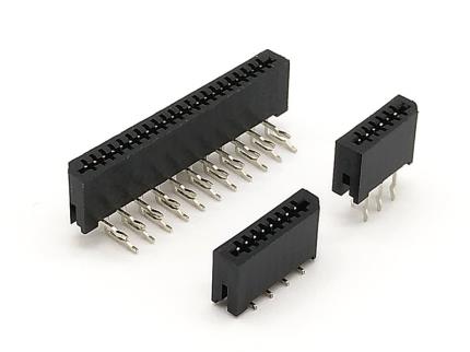 1.00mm FPC/FFC (NON-ZIF) Connector Dual contact-R6827 Series (Black)