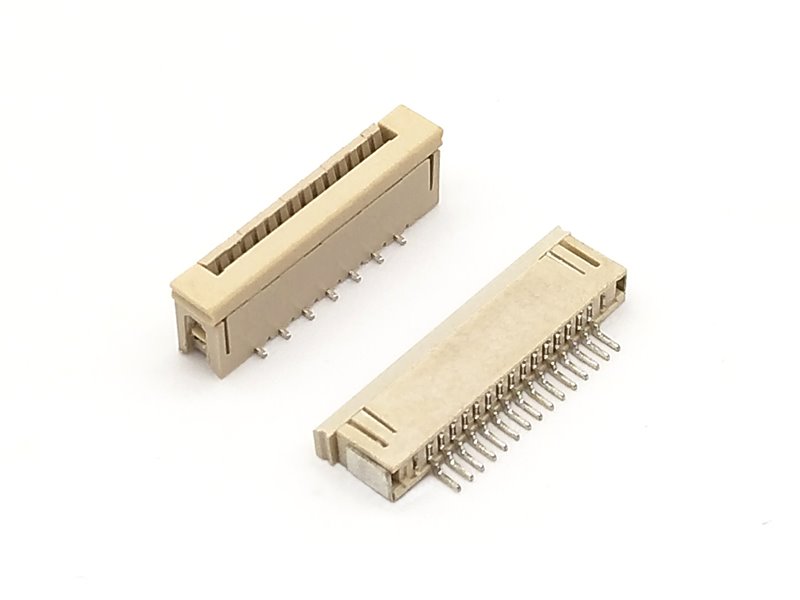 PH 1.00mm FPC/FFC (ZIF) Connector SMT Right angle / Straight Type Bottom contact - R6826 Series