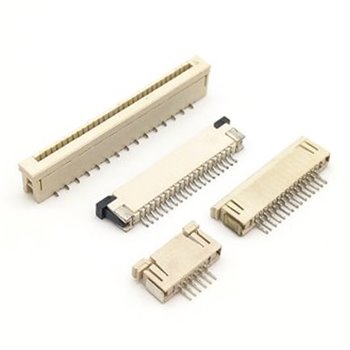 1.00mm(.039") R6825 Series SMT Right angle / Straight Type Top contact FPC/FFC (ZIF) Connector