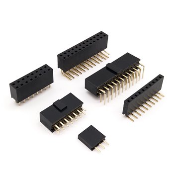 2.54mm PCB DIP Type Single / Dual Row Female Header (H=8.5), R2800 Series