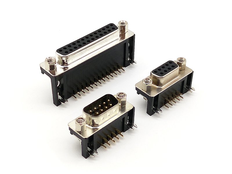 D-Sub-Steckverbinder PCB DIP rechtwinklig Typ-R7500-Serie