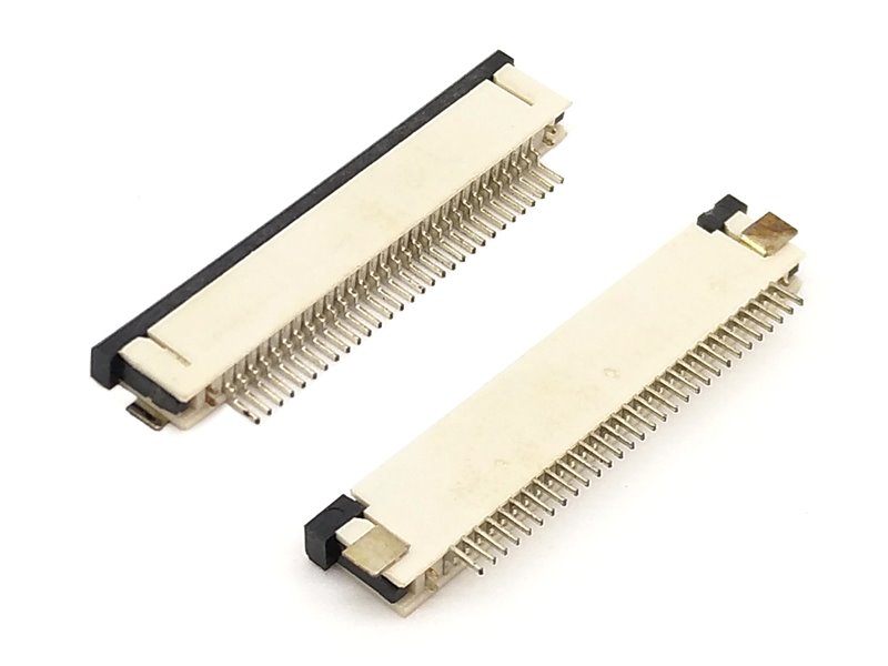 0,80 mm FPC / FFC-Steckverbinder SMT, rechtwinkliger Typ, unterer Kontakt - Serie R6831