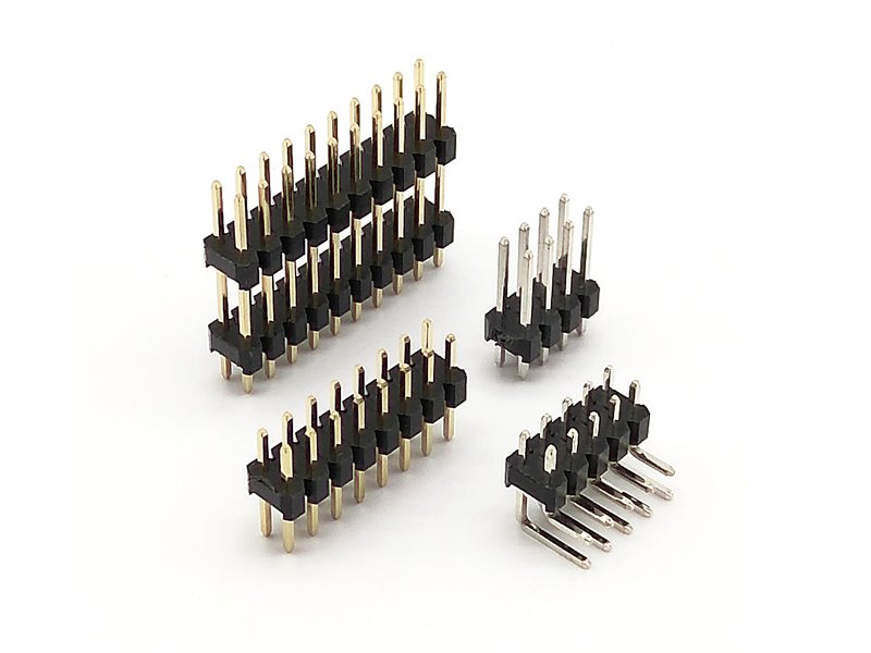 PH 2.54 Dual Row Dip Type Straight or Right Angle PCB Header - R2200 Series