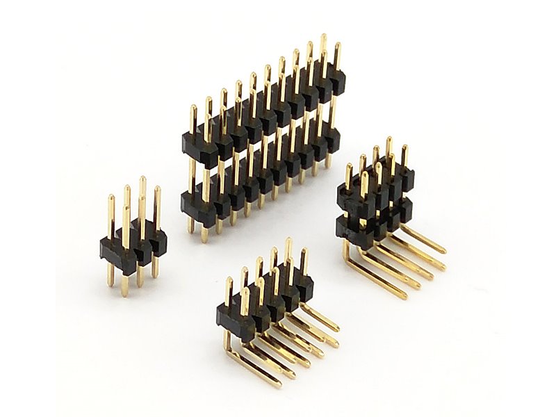 PCB Connector 2.0pitch Dual Rows Vertical R/A Dip Type Double/Single Stack _Sunnyyoung