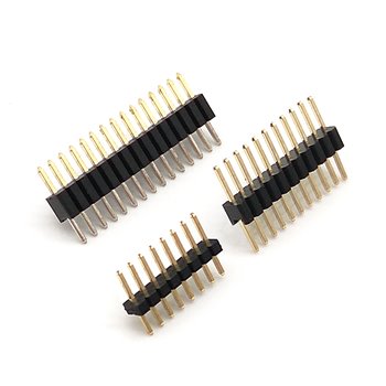 1.27mm Single Row Dip Type Pin Header, R6100 Series
