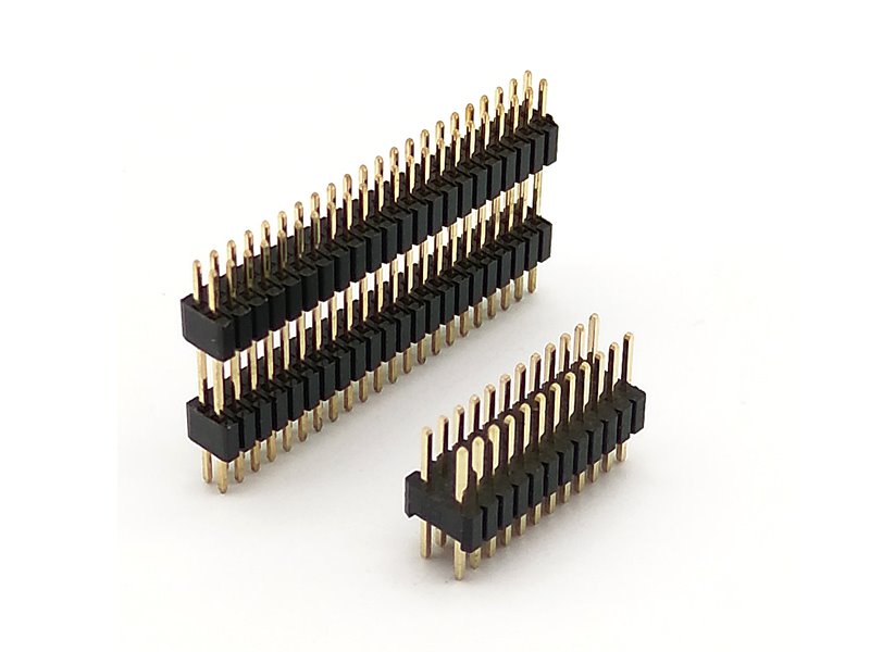 1.27pitch Dip Straight Type Single or Dual Stack PCB Connector - R6210 Series