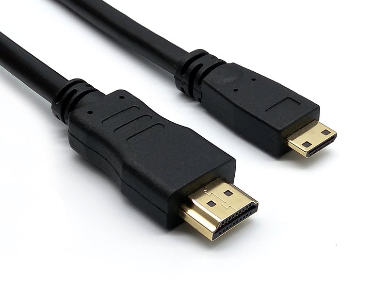 HDMI A-Stecker auf C-Stecker-Kabel