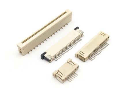 PH 1.00mm FPC/FFC (ZIF) Connector SMT Right angle / Straight Type Top contact - R6825 Series