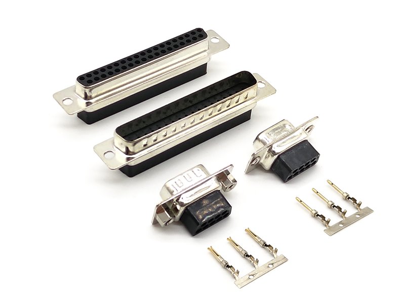 R7700 Series｜Straight Crimp D-Sub Plug and Socket Connector｜Sunny Young Enterprise｜Taiwan