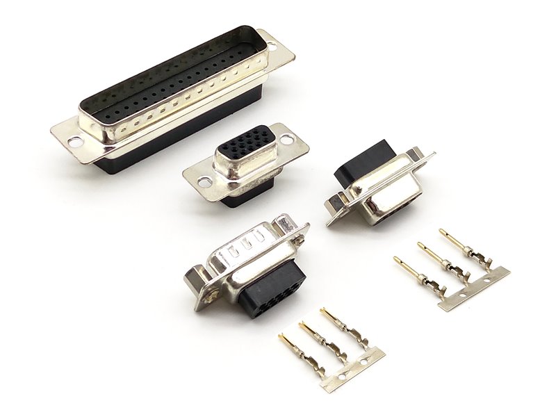 R7710 Series｜D-Sub High-Density Crimp Type Plug and Socket  Connector｜Sunny Young Enterprise｜Taiwan