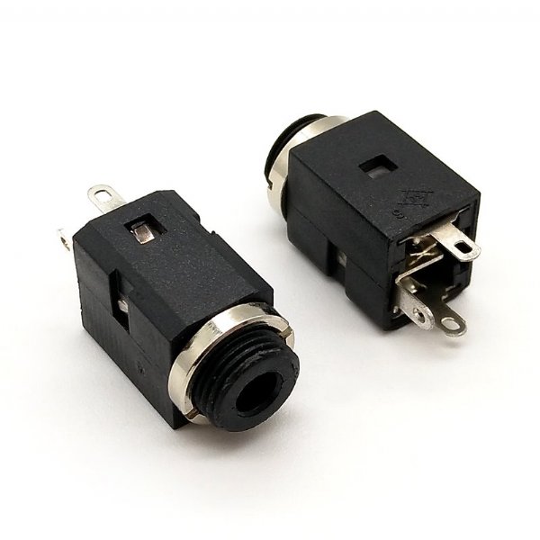 3.5∮ Phone Jack Dip Type 180° Straight Phone Connector ｜Sunny Young Enterprise Co., Ltd.｜Taiwan