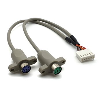 PS/2-Splitterkabel, PS/2-Kabel-01