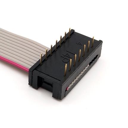 Ribbon Cable with 2.54mm IDC Dip Plug Connectors