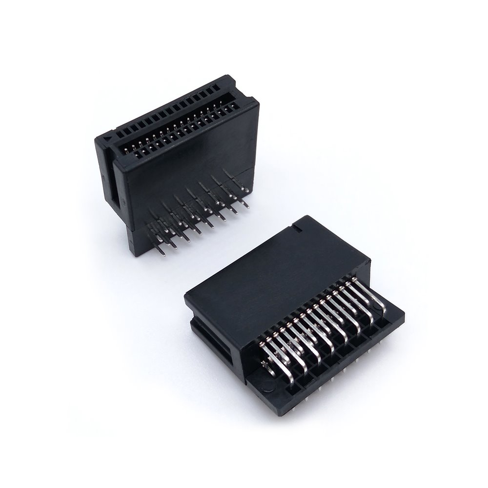 1.27mm DIP 90° Type Card Edge Connector, R6830 Series