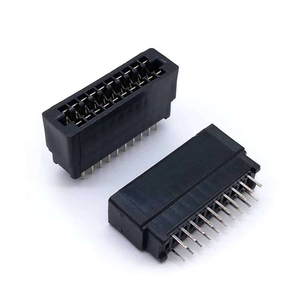 2.54mm DIP 180° Type Height 15.2 Card Edge Connector, R3210 Series