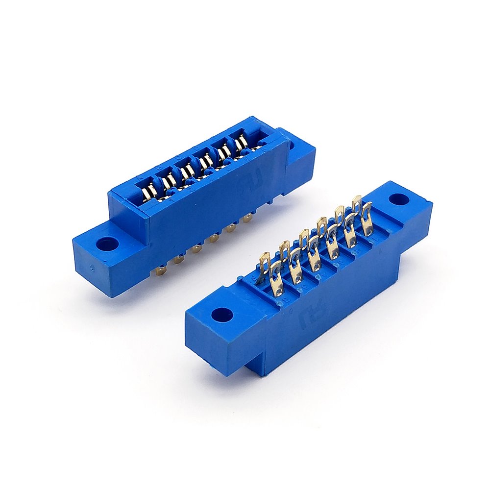 3.96mm PCB Solder Type Card Edge Slot Connector 金手指插槽連接器｜杉洋企業｜台灣線材加工製造商