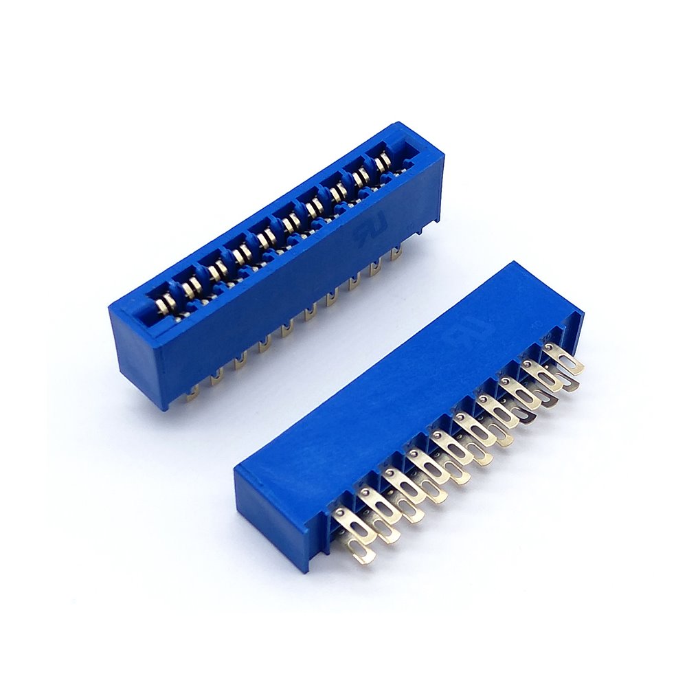 3.96mm Solder Type PCB Card Edge Slot Connector 金手指插槽連接器｜杉洋企業｜台灣線材加工製造商