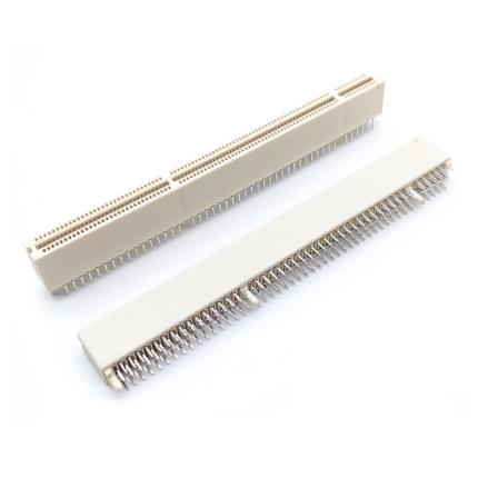 1.27mm 64-BIT 3.3V 180&#xB0; PCI Card Edge Connector, R6830 Series