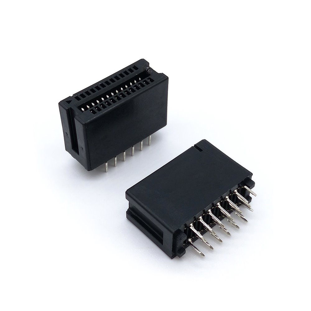 1.27mm Dip Straight Type Standard PCB Card Edge slot Connector｜Sunny Young Enterprise Co., Ltd.｜Taiwan
