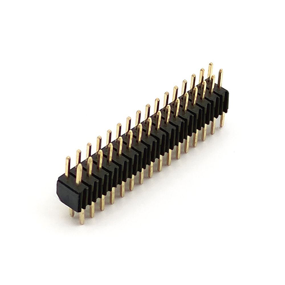 2.00mm Dual Row DIP Type 180° Pin Header (H: 4.0mm), R5300 Series