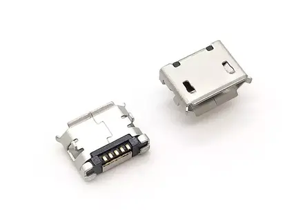 Micro USB 2.0 Type-B 5P SMT 有導腳, R2950-MCR Series - 杉洋企業有限公司