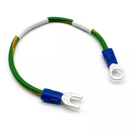 16AWG Ring to Spade Terminal Harness