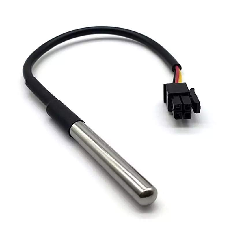 DS18B20 Temperature Sensor Cable with 3.0mm Crimp Connector