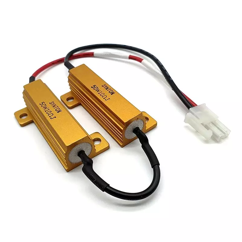 Aluminum Power Resistor to 4.2 WTW Connector Battery Harness