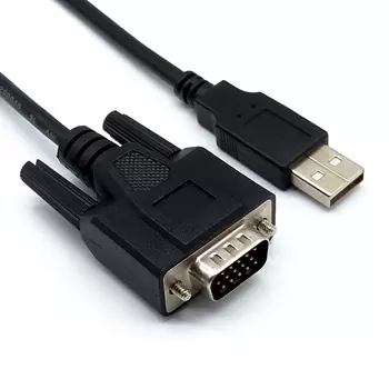 USB轉VGA公頭轉接線, Dsub Cable 顯示器線材-03