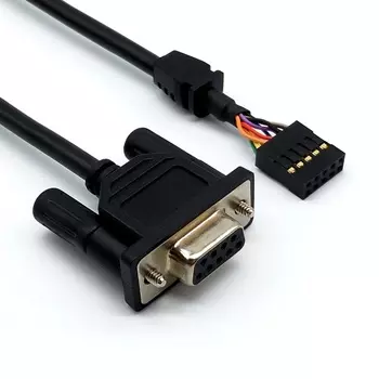 VGA 9P母頭轉2.54杜邦連接線, Dsub Cable 顯示器線材-05