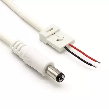Gleichstromstecker zum blanken Kabel, AV-Kabel-01