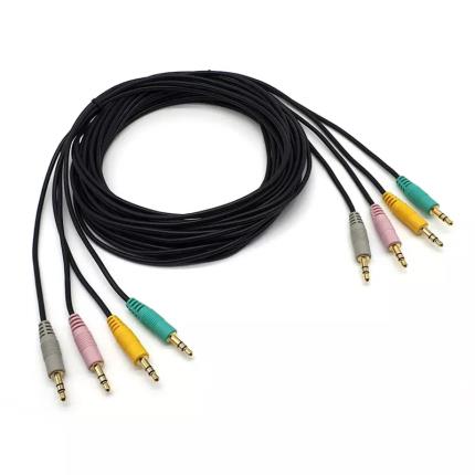 3.5 Stereo Plug Extension Audio TRS Cable Male to Male