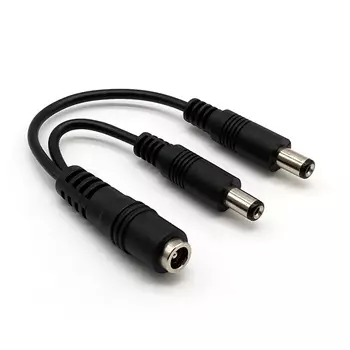 DC 5.5x2.1mm 1 to 2 Port Power Splitter Cable - Audio/Video Cable｜Sunny Young Enterprise Co., Ltd.｜Taiwan