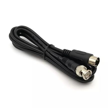BNC Plug to Mini DIN 5P Audio Cable