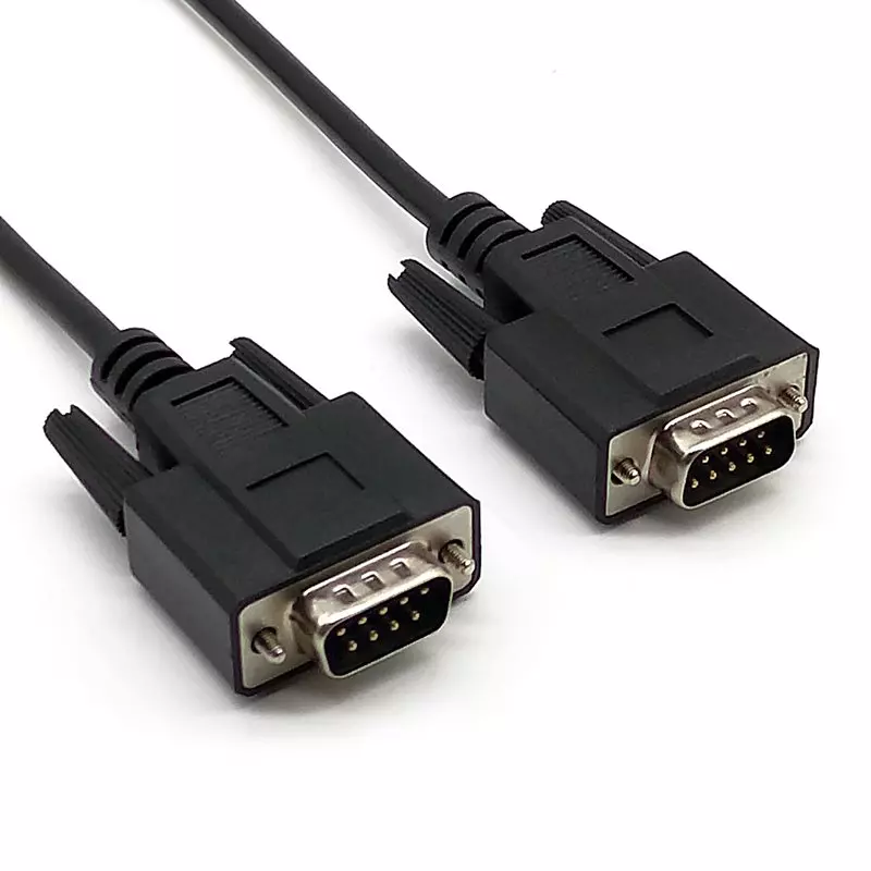 D-sub 9P Male Extension Molded Cable