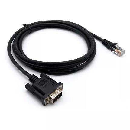 D-sub 9P Male to RJ48 10P10C Molded Cable
