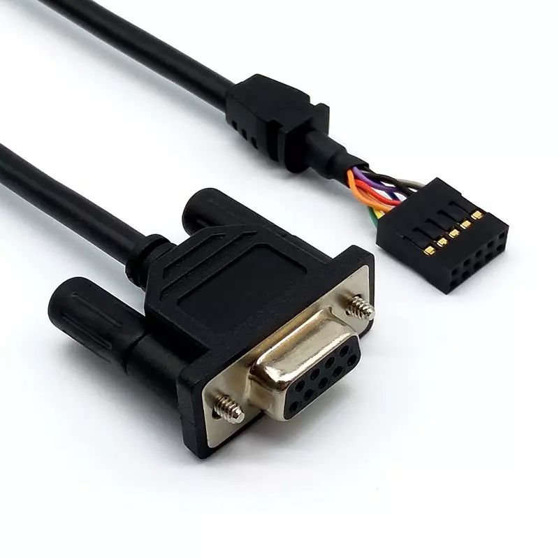 VGA D-sub 9P Female to DuPont 2.54 Housing Cable