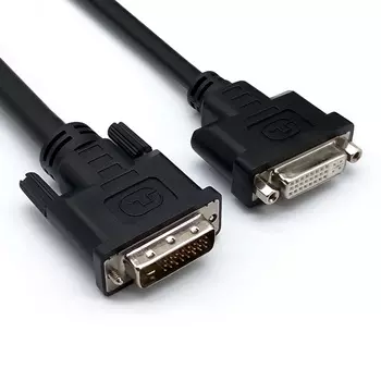 DVI 24+5公對母延長轉接線, DVI Cable 影像介面線材-02