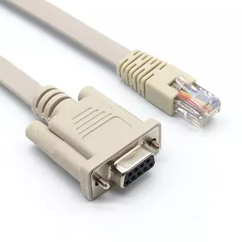 RJ45 to VGA D-sub 9P RS232 Female Flat Enthernet Cable｜Sunny Young Enterprise Co., Ltd.｜Taiwan