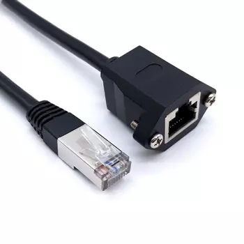 RJ45 8P8C CAT.5e FTP Male to Female Adapter Cable｜Sunny Young Enterprise Co., Ltd.｜Taiwan