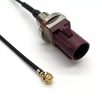 FAKRA-D公頭轉I-PEX MHF RF Coaxial Cable 射頻同軸線｜杉洋企業｜台灣線材加工製造商