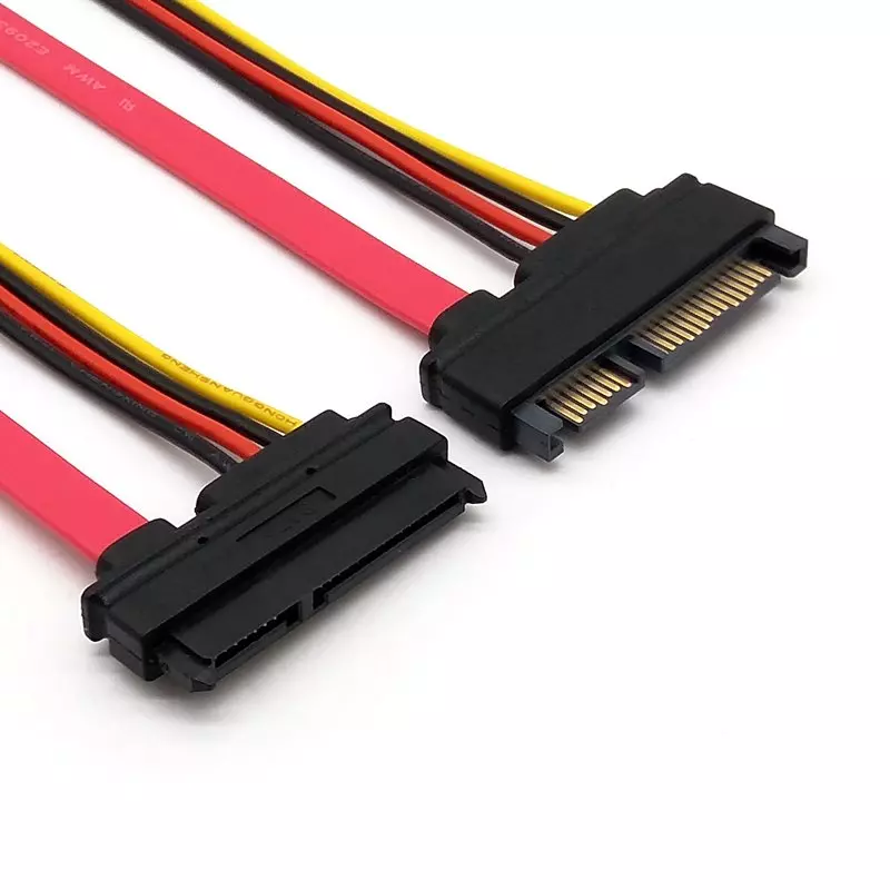 SATA 22P Male to Female Power Adapter Cable