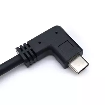 USB 3.1 Type-C 90度側彎接頭設計 USB傳輸線｜杉洋企業｜台灣線材加工製造商
