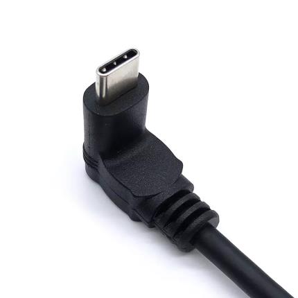 USB 3.1 Typ CC 90 Grad mit E-Mark-Kabel