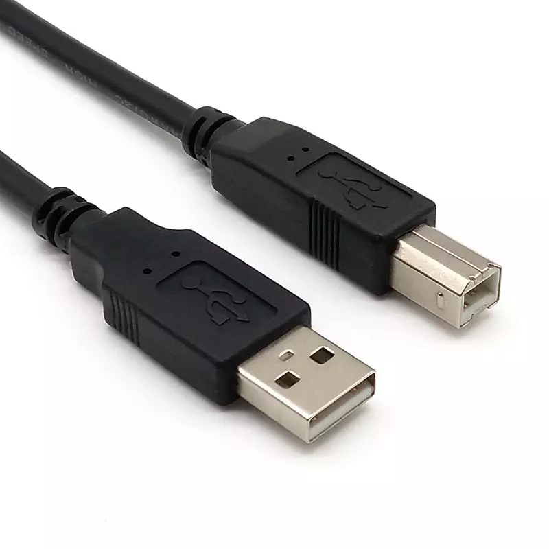 Type-A to Type-B Male Extension USB 2.0 Cable