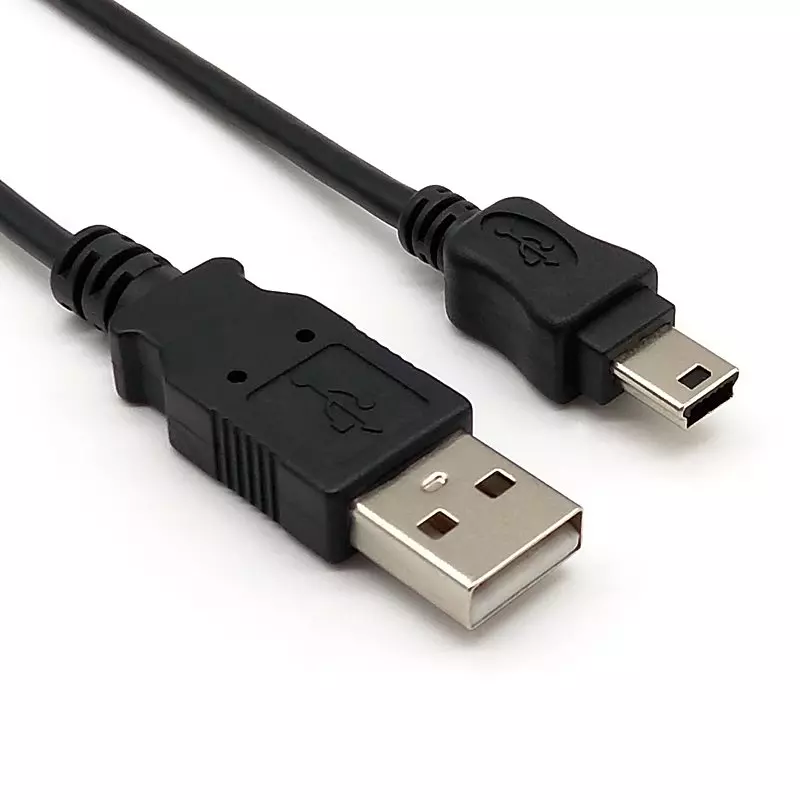 USB 2.0 Type A Male to Mini B 5P Male Cable