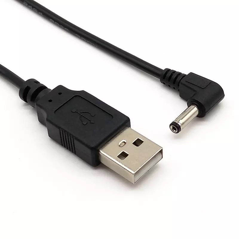 DC Plug 3.5mm to USB 2.0 Type A Male  Power Cable