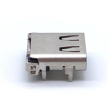 USB 3.2 Gen2 Type-C 24 Circuit Socket SMT Top-Mount Right Angle Connector(Side)