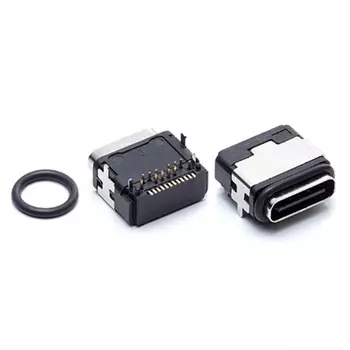 IP67 Type-C 24P Female Right Angle Type Type Connector｜Sunny Young Enterprise Co., Ltd.｜Taiwan